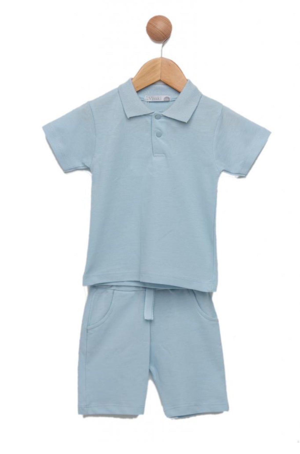 Boys Polo Shirt Short Set