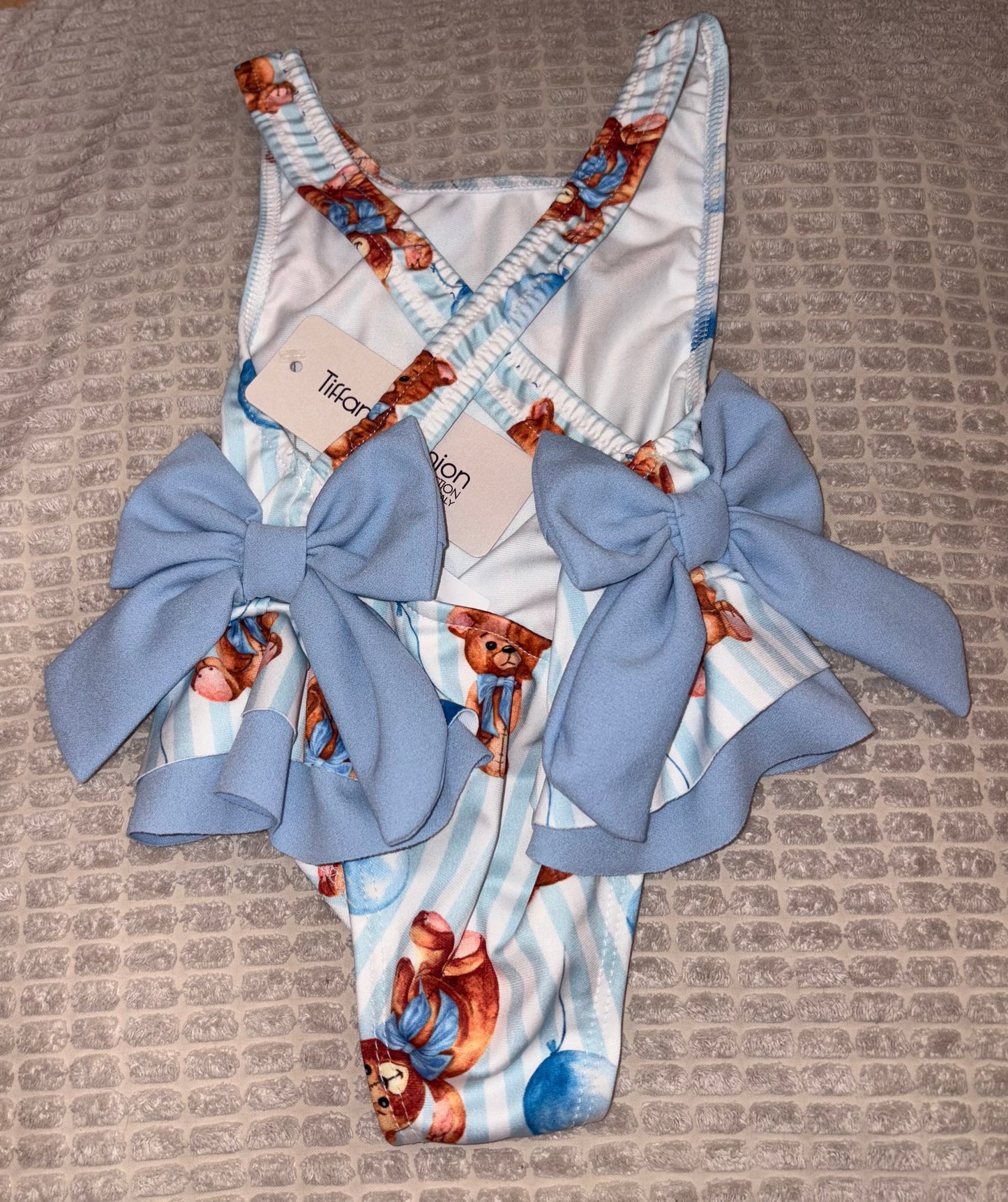 Blue Teddy Bear Swimsuits