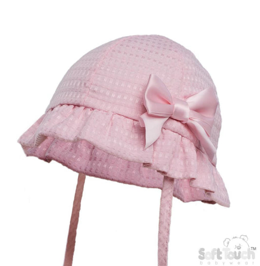 Girls Pink Summer Hat